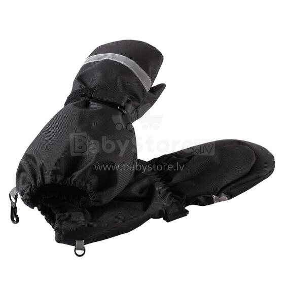 Lassie '22  Lassietec® Black Art.727717­-9990 Bērnu ūdensnecaurlaidīgie termo dūraiņi  (1-6)