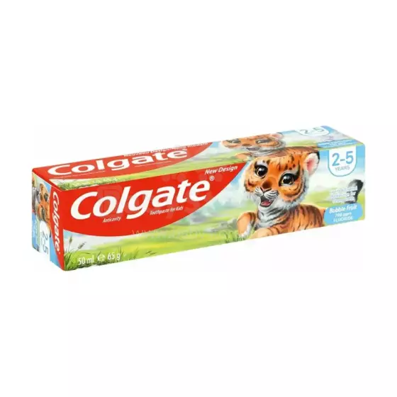 Colgate Kids Art.96304 zobu pasta bērniem no 2-5 gadu vecumam 50ml