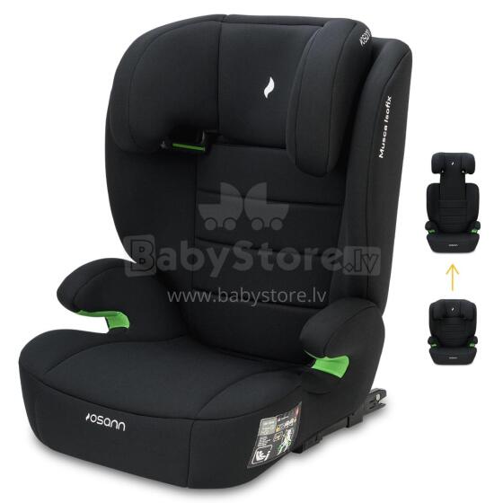 Osann Musca Isofix Art.96370 Black  Детское автомобильное кресло (9-36 kг)