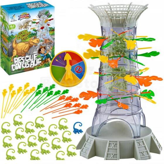 Toi Toys Rescue Dinosaur Art.A-0851   Board game "Funny Dinosaurs"