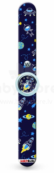 Watchitude Slap Watch Rocket Art.361 Ūdensnecaurlaidīgi bērnu pulksteņi
