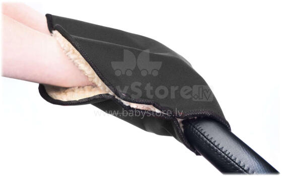 Sensillo Pushchair Muff Art.SILLO-8507 Black