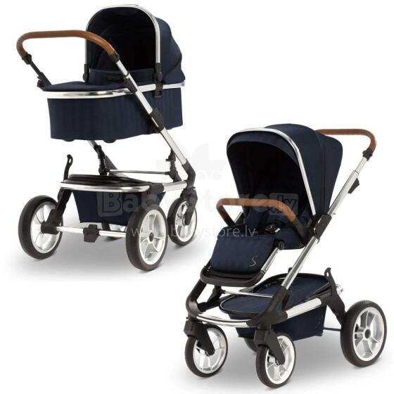 Moon'20 Solitaire Art.63.770.300-557 Navy  Bērnu rati 2 vienā