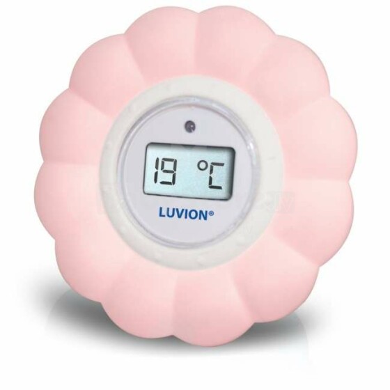 Luvion Digital Thermometr Pink Art.96703 Digitālais vannas termometrs