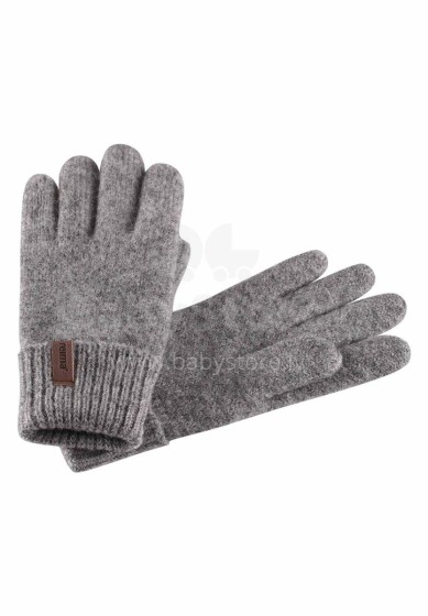 Reima '18 Supi Art.527291-9400  Теплые шерстяные вязаные перчатки для детей (разм. 5,6)