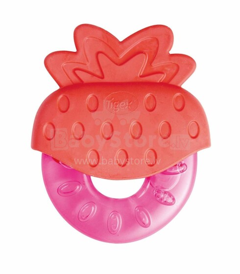 „Tigex“ silikoninis danties vaisius, 80890627 danties kramtymo žiedas