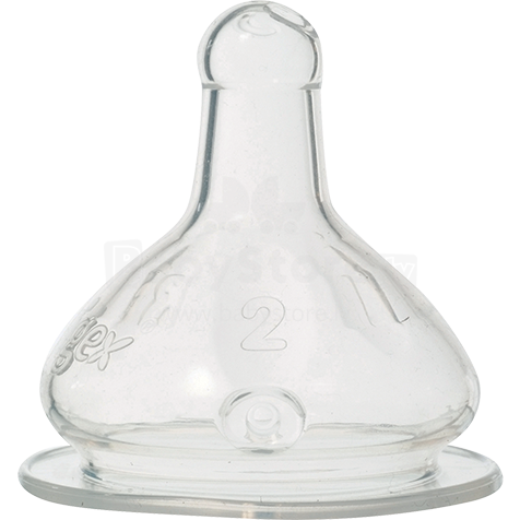 „Tigex Wide Neck Intuition“ prekės Nr. 80600547 Maitinimo butelių čiulptukai su reguliuojamu srautu nuo 0-6 (2 vnt.)