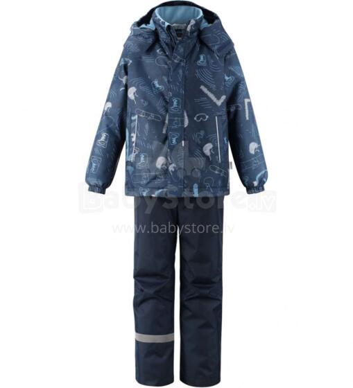 Lassie'21 Lassietec® Raiku Art.723732-6962 Dark Blue Утеплённый комплект : куртка и брюки
