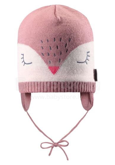 Lassie'18 Powder Pink Art.718722-4310 Bērnu vilnas cepure  (XS)