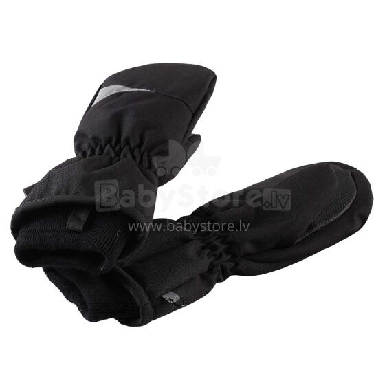 Lassie '19  Lassietec® Black Art.727715-9990 Bērnu ūdensnecaurlaidīgie termo dūraiņi  (1-5)