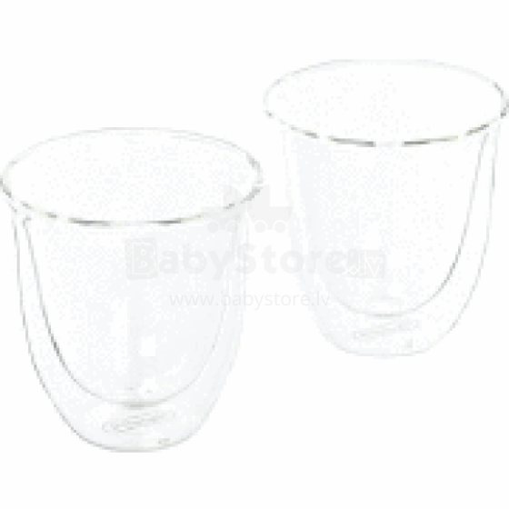 Boral Espresso set Art.067430 стаканы стеклянные 2 шт,