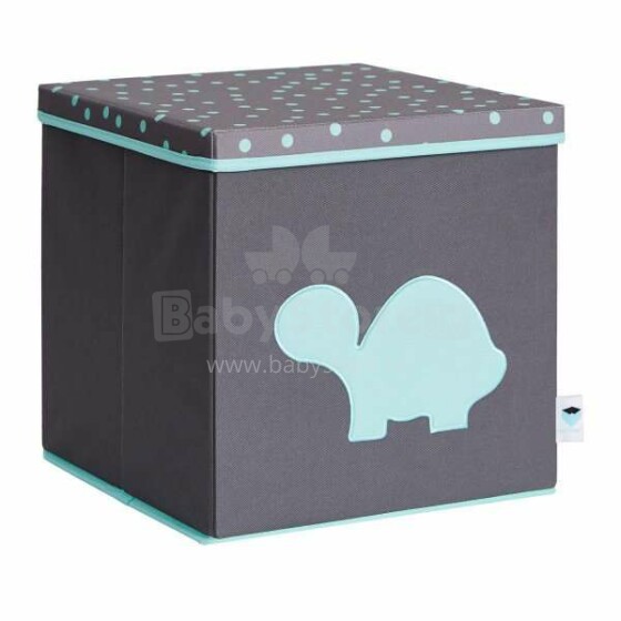 Store It  Large Storage Box Turtle Art.672449 uzglabāšanas kaste ar vāku