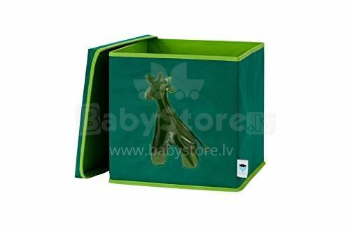 Laikykite „Žaislų dėžutę„ Žirafa ““ Art.670261 „Žaislų dėžutė su dangteliu“