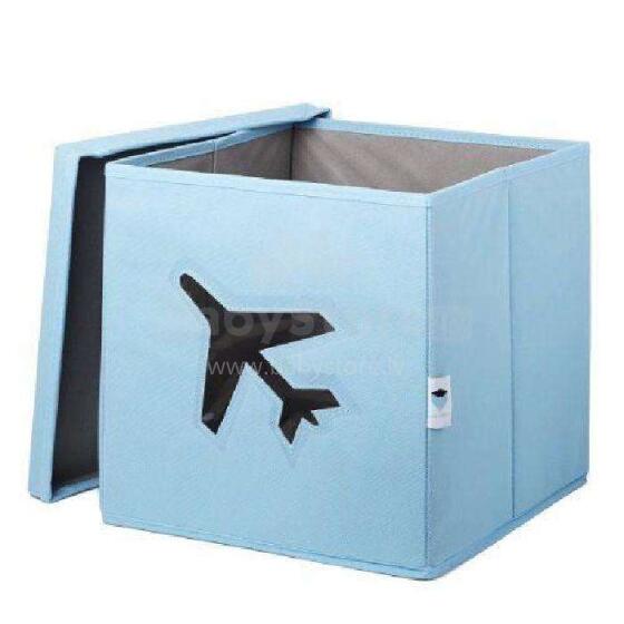 Store It  Toy Box Airplane Art.755362  kaste rotaļlietām ar vāku