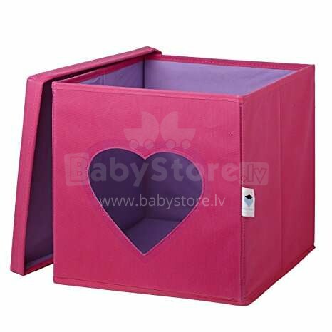 „Store It“ žaislų dėžutė „Heart Art“ 750022 žaislų dėžutė su dangteliu