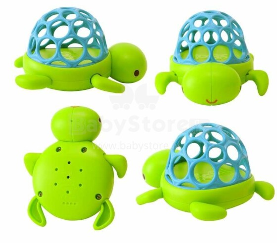 Oball Turtle Art.10065 Игрушка для ванны Черепашка