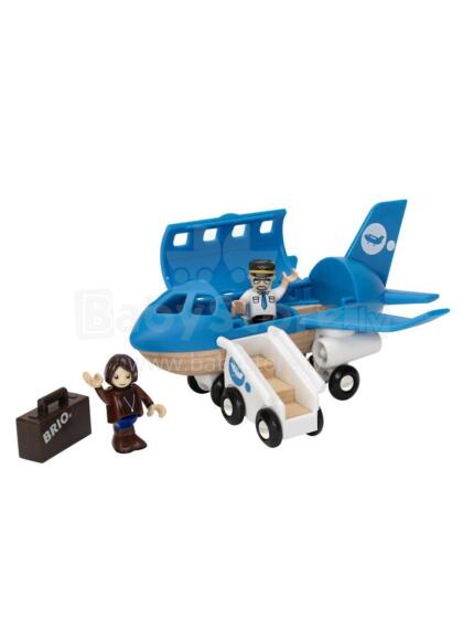 Brio Airplane Art.33352000 Koka līdmašīna