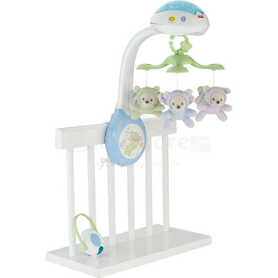 Fisher Price Projection Mobile Art. CDN41 Музыкальный мобиль  -Мечты о бабочках