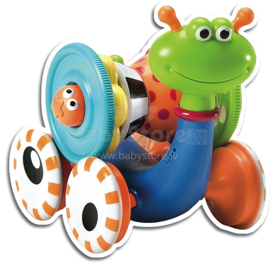 Yookidoo Crawl N Go Snail Art.40113 Attīstošā muzikālā Gliemezis