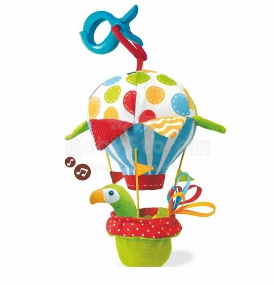 „Yookidoo Tap N Play Balloon Art“. 40140 Ant muzikinio žaislo papūgos kabinti balioną