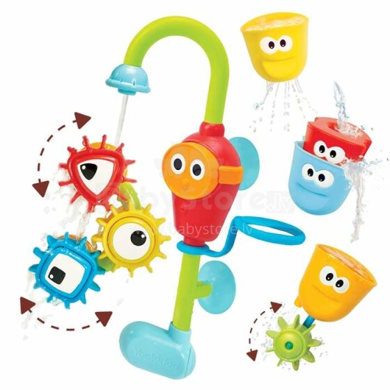 „Yookidoo Tap N Play Balloon Art“. 40141 Vonios žaislų stebuklingas maišytuvas