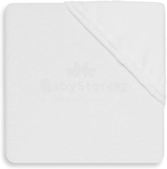 Jollein Jersey White Art.512-507-00001 - простынь на резиночке 60x120cм