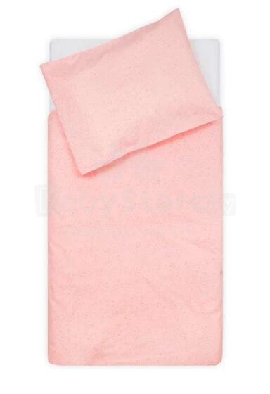 Jollein Mini Dots Blush Pink Art.003-005-65199 Комплект детского постельного белья из 2-х частей