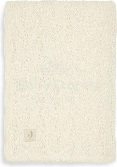 Jollein Cot Spring Knit Art.517-522-66038 Ivory/Coral Fleece - Adīts pleds 150x100cm