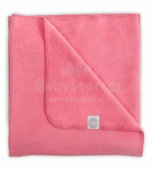 Jollein Cotton Coral Pink Art.514-522-00068  Детское одеяло из натурального органического хлопка , 100х150см