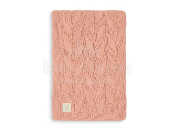 Jollein Cradle Spring Knit Art.516-511-66037 Rosewood - Adīts pleds 75x100cm