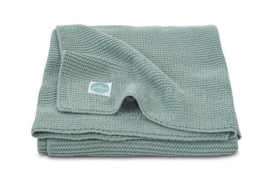 Jollein Basic Forest Green Art.516-511-65103 Dabīgas kokvilnas pleds 75x100cm