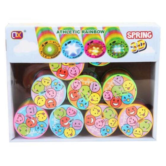 I-Toys Art.D-682  Rotaļlieta varavīksne ar spīdumu un gaismu (Maģiskā Spirāle)