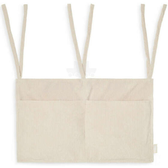 Jollein Storage Bag Corduroy Art.010-873-00093 Nougat Soma uz gultu