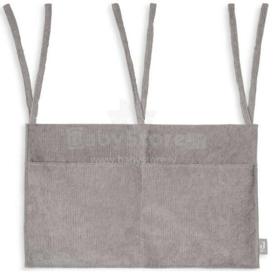 Jollein Storage Bag Corduroy Art.010-873-00094 Storm Grey Сумка на кроватку