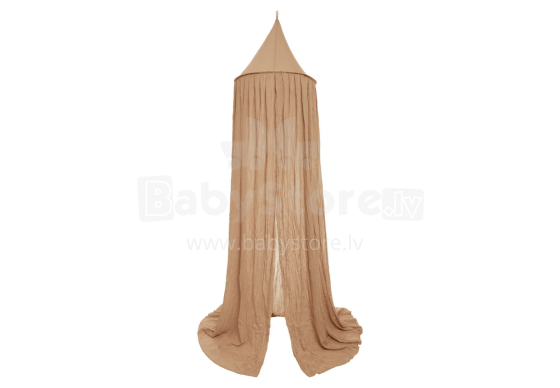 Jollein Canopy Vintage Art.002-005-00103 Biscuit -  Универсальный тюлевый балдахин для детской кроватки (245 cм)