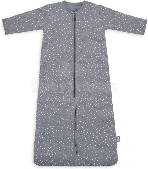 Jollein 4-seasons Art.014-542-66002 Spickle Grey - спальный мешок с рукавами 70см