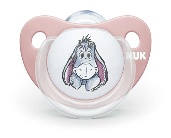 Nuk Disney Art.SU18 Silikona ortodontiskais māneklis 1gb ( 6-18 mēn.)