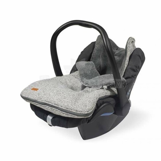 „Jollein Comfortbag Carrier Grey Art.025-811-65061“ automobilių sėdynių pertvarkymas