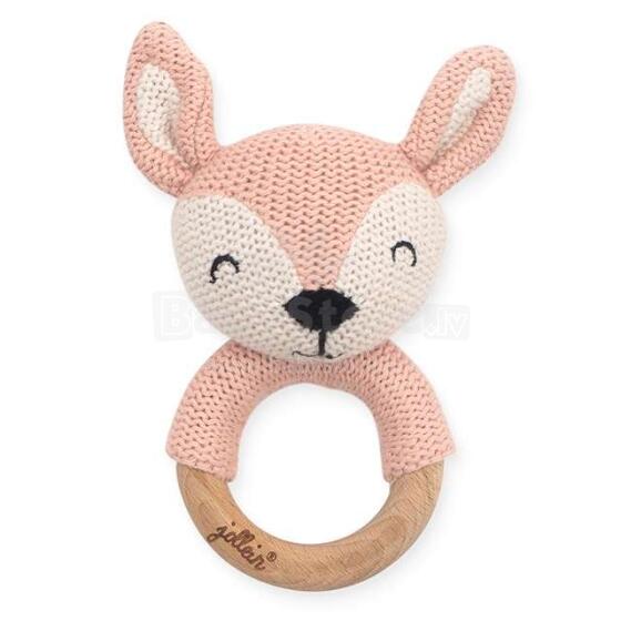Jollein Rattle Soft Art.054-014-65322 Mīksts adīts grabulis