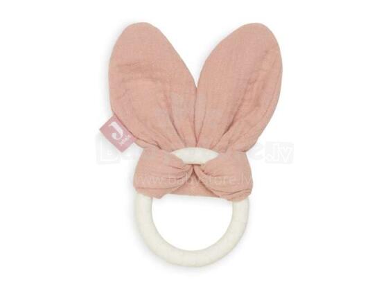 Jollein Teething Siliconen Bunny Art.101-007-66049 Rosewood
