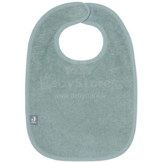 Jollein Terry Bib Art.029-566-00095 Ash Green - Bērnu lacīte / priekšautiņš vidējais frote