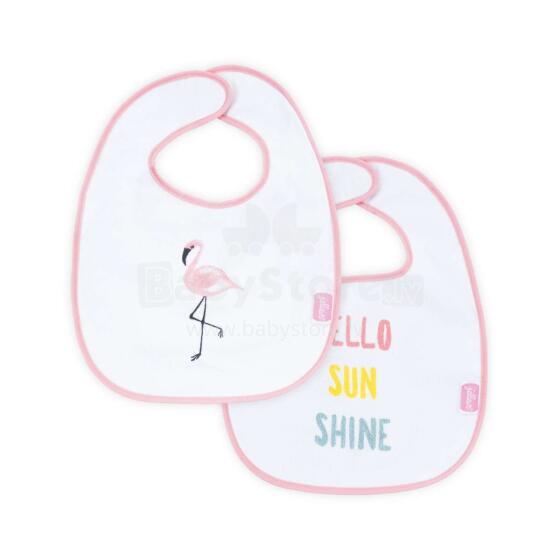 Jollein Terry Bib Flamingo Art.029-864-65117