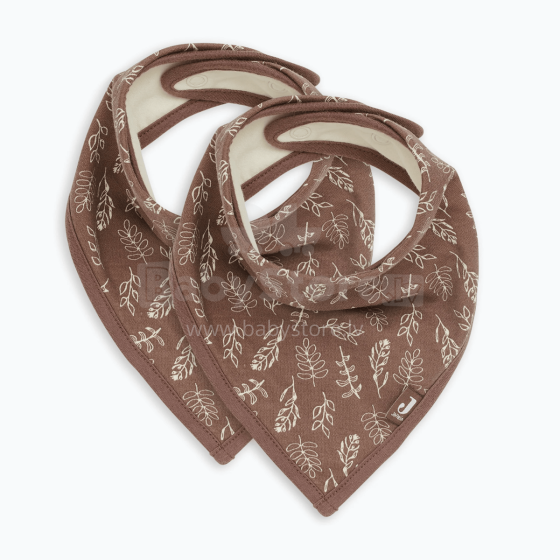 La bebe™ Bandana Bib Art.029-867-66027 Meadow Chestnut - Bērnu lacīte /priekšautiņš /auduma lakatiņš