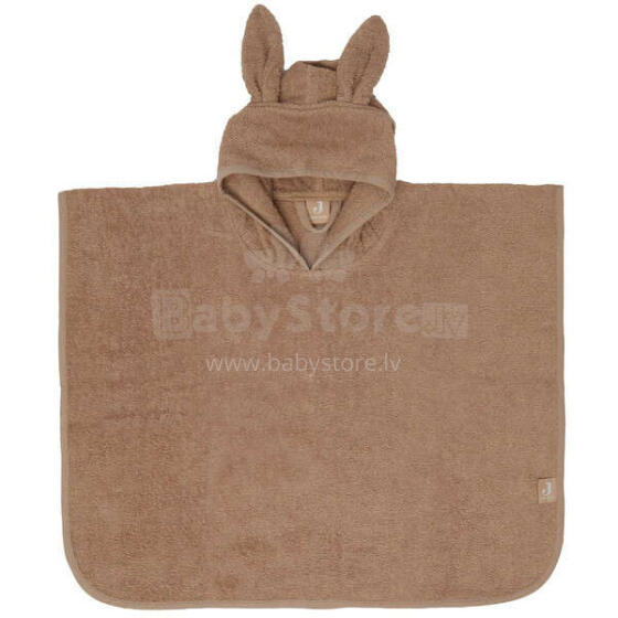 Jollein Bath Poncho Art.533-550-00103 Biscuit Dvielis -pončo