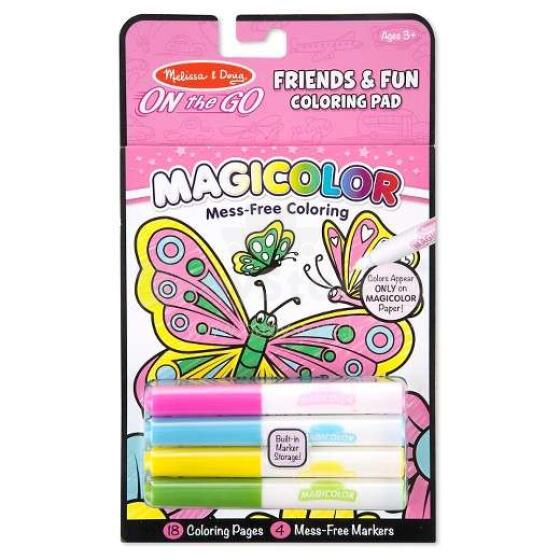 Melissa&Doug Colouring Pad Friends Art.19134