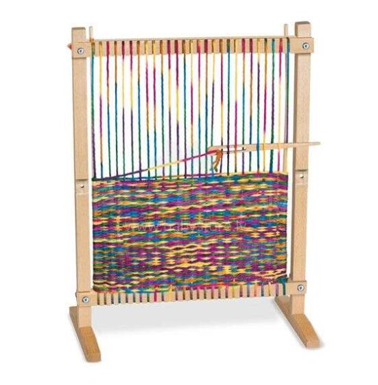 Melissa&Doug Wooden Loom Art.19381  Набор для плетения- Ткацкий станок