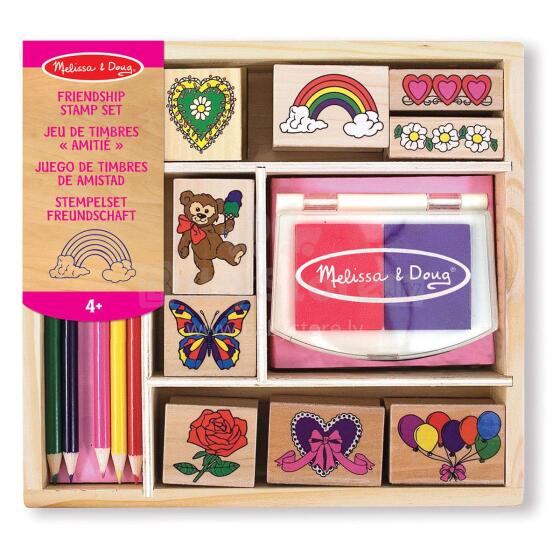 Melissa&Doug Stamp Sets Art.11632 Komplekts zīmogs ar tintēm