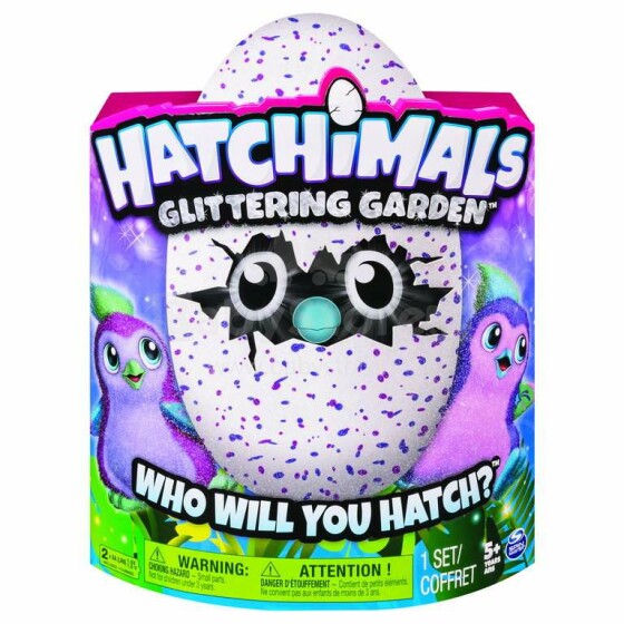 Hatchimals  Art.6041946 Интерактивная игрушка -Пингвинчик Сверкающий