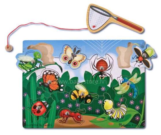 Melissa&Doug Magnetic Bug Art.13779    Деревянная развивающая игрушка на магнитах