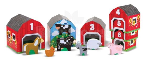 Melissa&Doug Sorting Barns  Art.12434